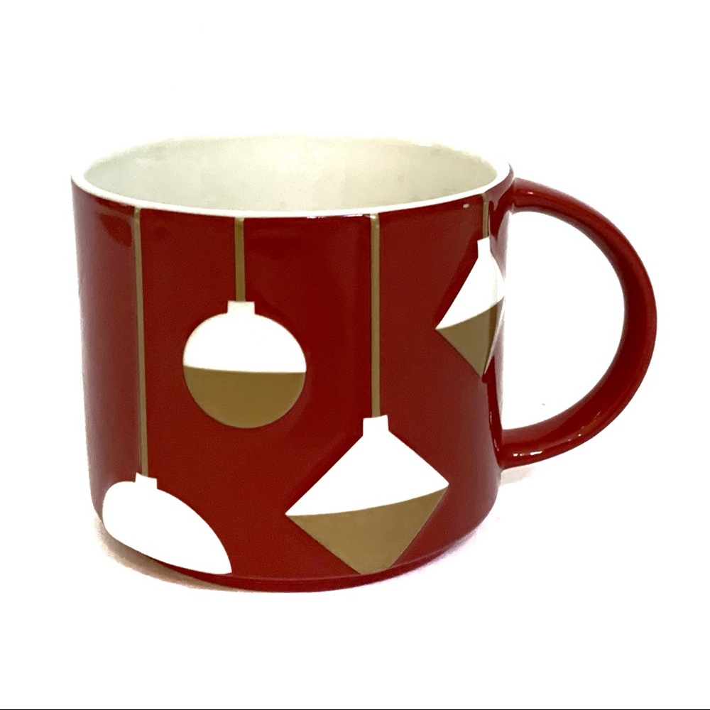 Starbucks Holiday 2012 Large Red Porcelain Holiday Coffee Mug